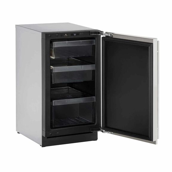 18" Stainless Solid Door Refrigerator image number 2