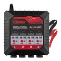4&nbsp;x 1.5 AMP Automatic Smart Lithium and AGM Battery Charger and Maintainer image number 0