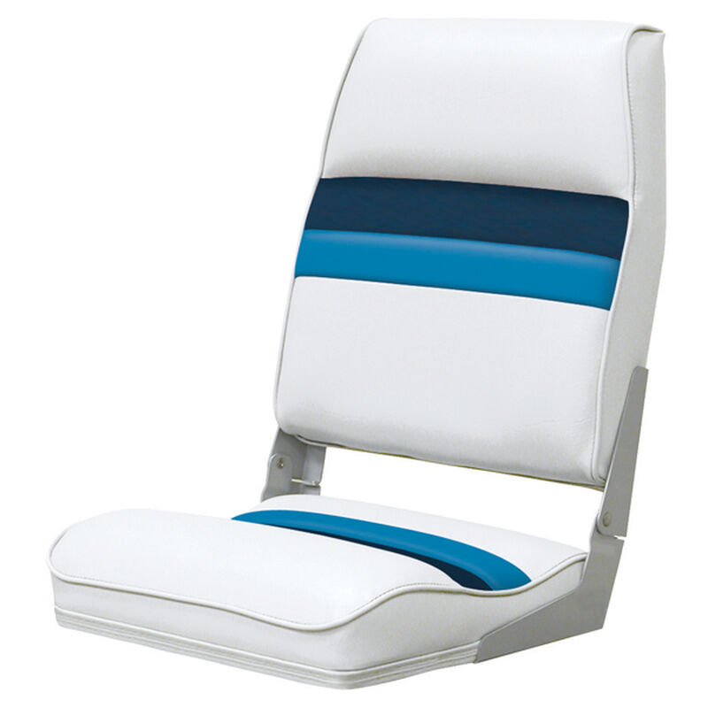 Fold-down Seat, White/Navy/Blue image number 0
