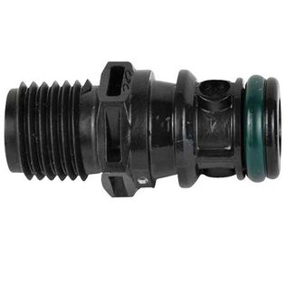 Universal Sprayless Male Fuel Connector for Outboard Motors
