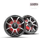 Wet Sounds REVO 6.5 inch High Output Coaxial Speakers w/ XS-Gunmetal Stainless Steel RGB Grilles image number 0