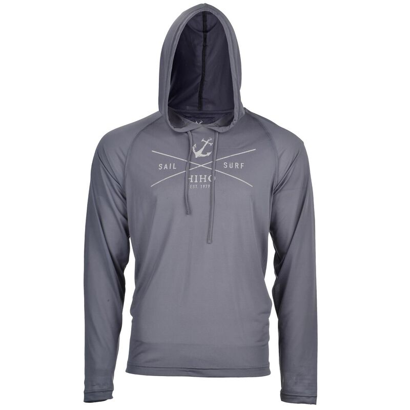 HIHO Men's Eli Sail & Surf Hooded Shirt West Marine