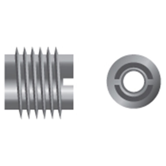 5/16-18 Stainless Steel Threaded Inserts, 10-Pack image number 0