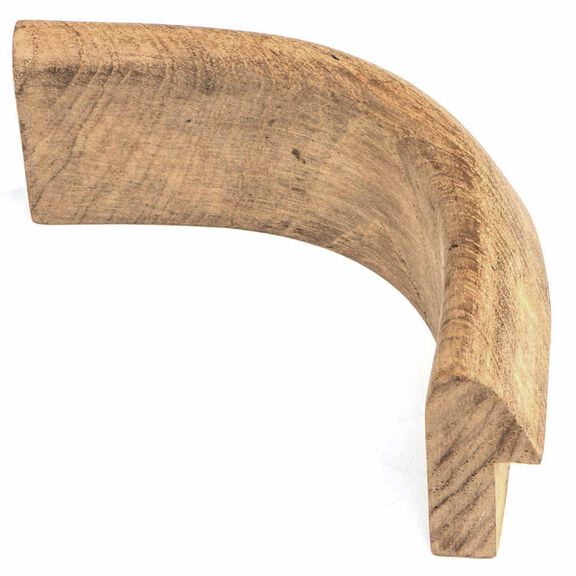 Teak Rail Molding, Inside Corner, 1 3/16" x 5/8" image number 2