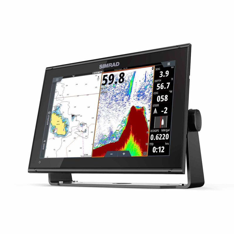 GO12 XSE Chartplotter Navigation Display with 3G™ Radar and TotalScan™ Transducer image number 5