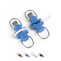 BLUEWING Zirconia Outrigger and Flat Line Release Clip Blue 2pcs image number 0
