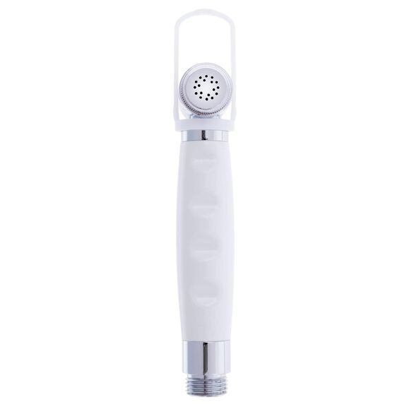 Hammer-Head Sprayer w/Hook, 1/2" NPS Chrome/Arctic White image number 2