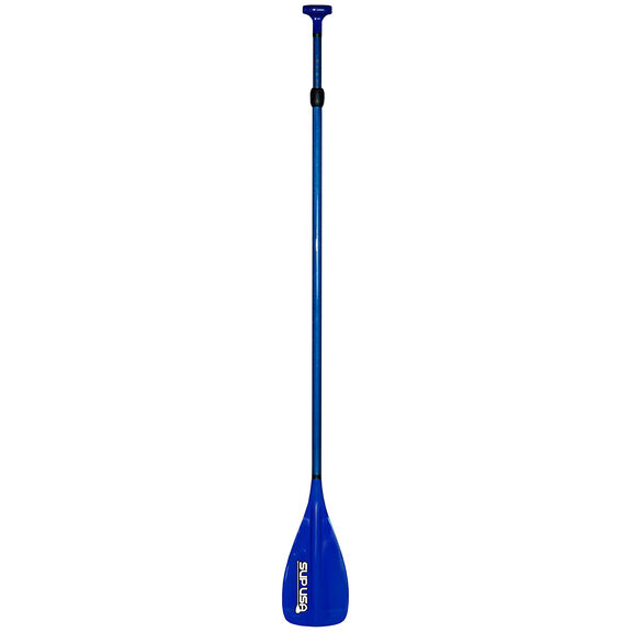 Blue Carbon Fiber Adjustable SUP Paddle image number 0