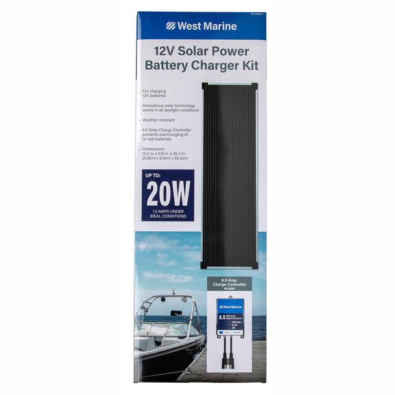20 Watt Solar Panel with 8.5 Charge Controller image number 8