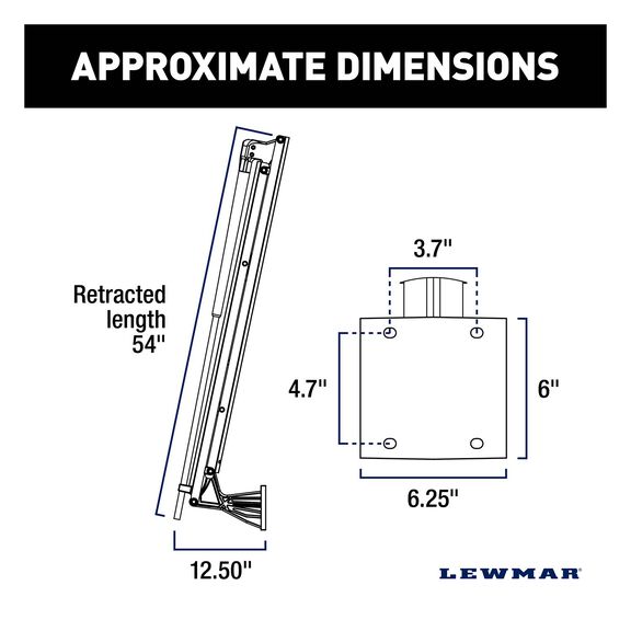 8' Axis Electric Shallow Water Anchors image number 4