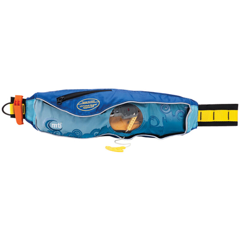 MTI ADVENTUREWEAR Fluid 2.0 Inflatable Life Jacket Belt Pack West Marine