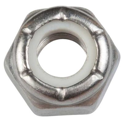 Stainless Steel Locknuts - 1/4" -28 Thread Size (Qty. 5  of 18-3722)
