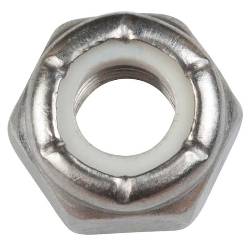 Stainless Steel Locknuts - 1/4" -28 Thread Size (Qty. 5  of 18-3722) image number 0