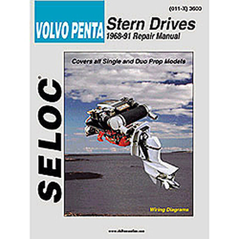 1968-1993 Volvo Stern Drive Clymer Marine Shop Repair Service Manual B770