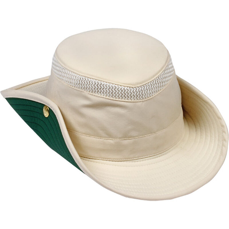 Airflo Aussie Hat Natural with Green Under Brim 7-5/8