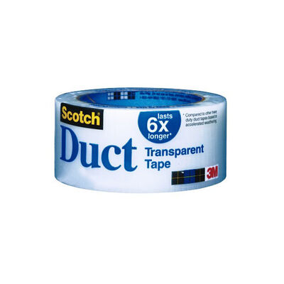 Transparent Duct Tape, 4 yd.