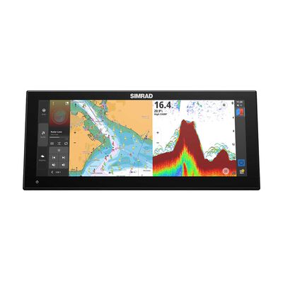 NSX Ultrawide 3015UW Multifunction Display with Active Imaging™ 3-in-1 Transducer and C-MAP® DISCOVER™ X Charts