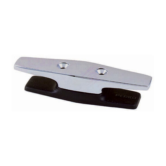 6" Closed-Base Cleat, Chrome-Plated Zinc image number 0