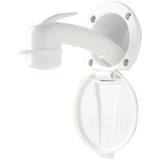 Small Recessed Transom Shower