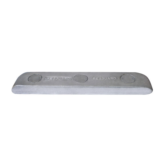 Bar/Plate Zinc Hull Anode, 3.1" x 19.6" x 1.6" image number 0