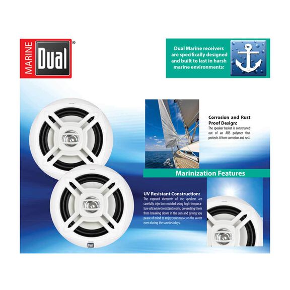 DMP672 6 1/2" Dual-Cone Speakers image number 2