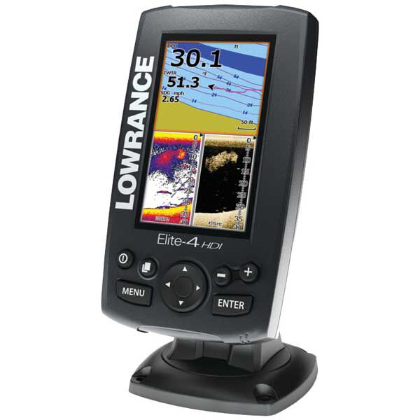 ローランス　魚群探知機　Elite 4 HDI Lowrance Elite-4 HDI Fishfinder/Chartplotter Combo