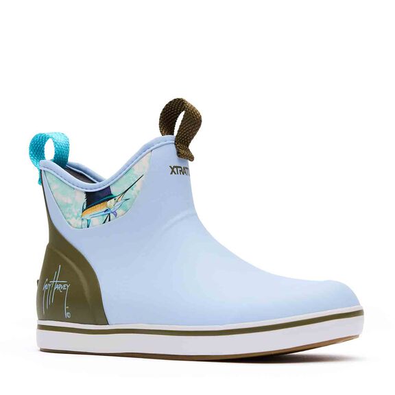 Women's 6" Guy Harvey Ankle Deck Boots image number 0