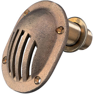 1 1/2" Bronze Intake Strainer, 3 5/8" Max. Thru-Hull