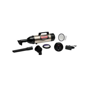 Cordless Hand Vacuum, Single Battery Pack, Stainless Steel