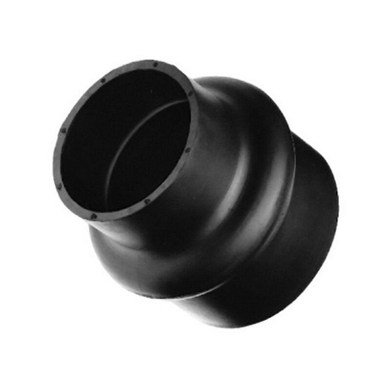 Shields Rubber 8" EPDM Rubber Straight Hump Hose Connector | by West Marine