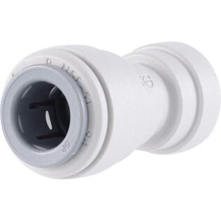 Reducing Straight Connector Tube 3/8" Od To Tube 1/4" Od
