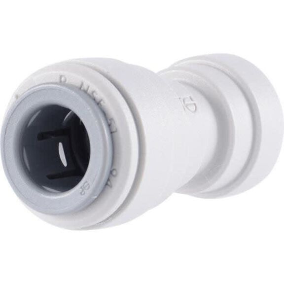 Reducing Straight Connector Tube 3/8" Od To Tube 1/4" Od image number 0