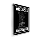 May Your Compass Be True Poster, Black image number 1