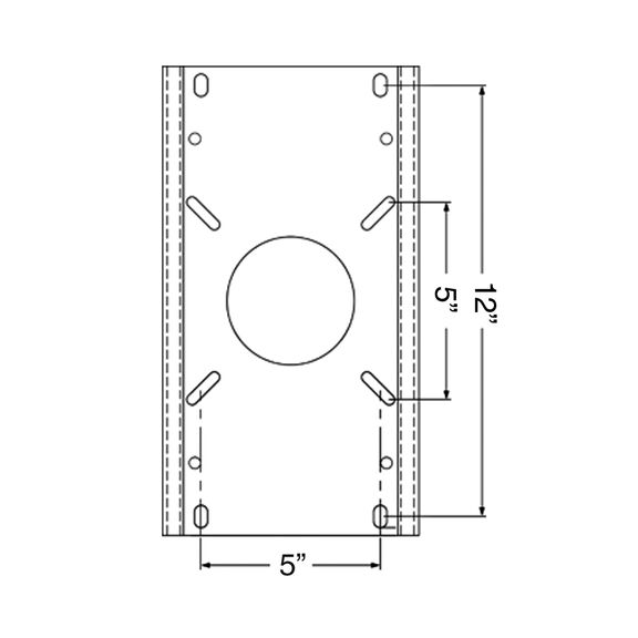 2 7/8" Locking Trac-Lock&trade; III Slide and Swivel image number 5