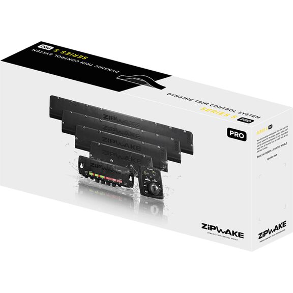 Zipwake KB300-S PRO Dynamic Trim Control Kit - 300mm Straight Interceptors image number 0