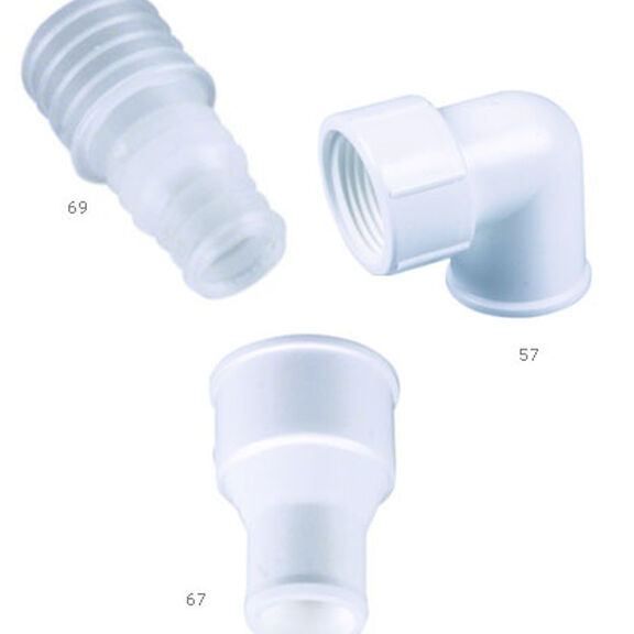 90&deg; Angle Hose Adapter, 1 1/8" Diameter image number 0