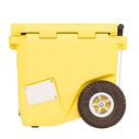 RollR 45 Quart Wheeled Hard Cooler with Telescopic Handle, Sunny Side image number 2