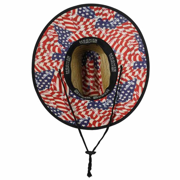 American Lifeguard Straw Fishing Hat image number 2
