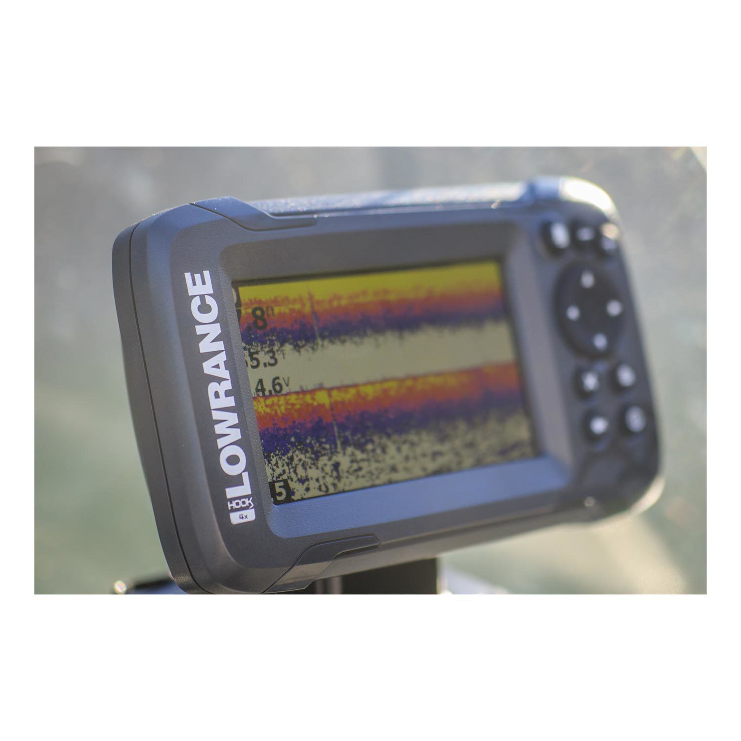 Lowrance Lowrance New Hook 2-4X GPS Bullet Skimmer Fully Automated Sonar Fishfinder 