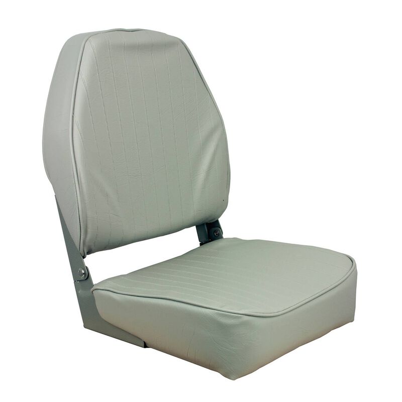 Gray High Back Folding Seat image number 0