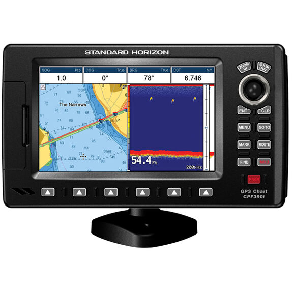 CPF390i 7" Chartplotter / Fishfinder Combo image number 0