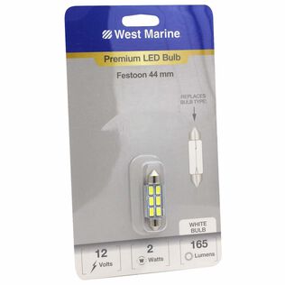 Festoon 44mm Premium LED Bulb, White