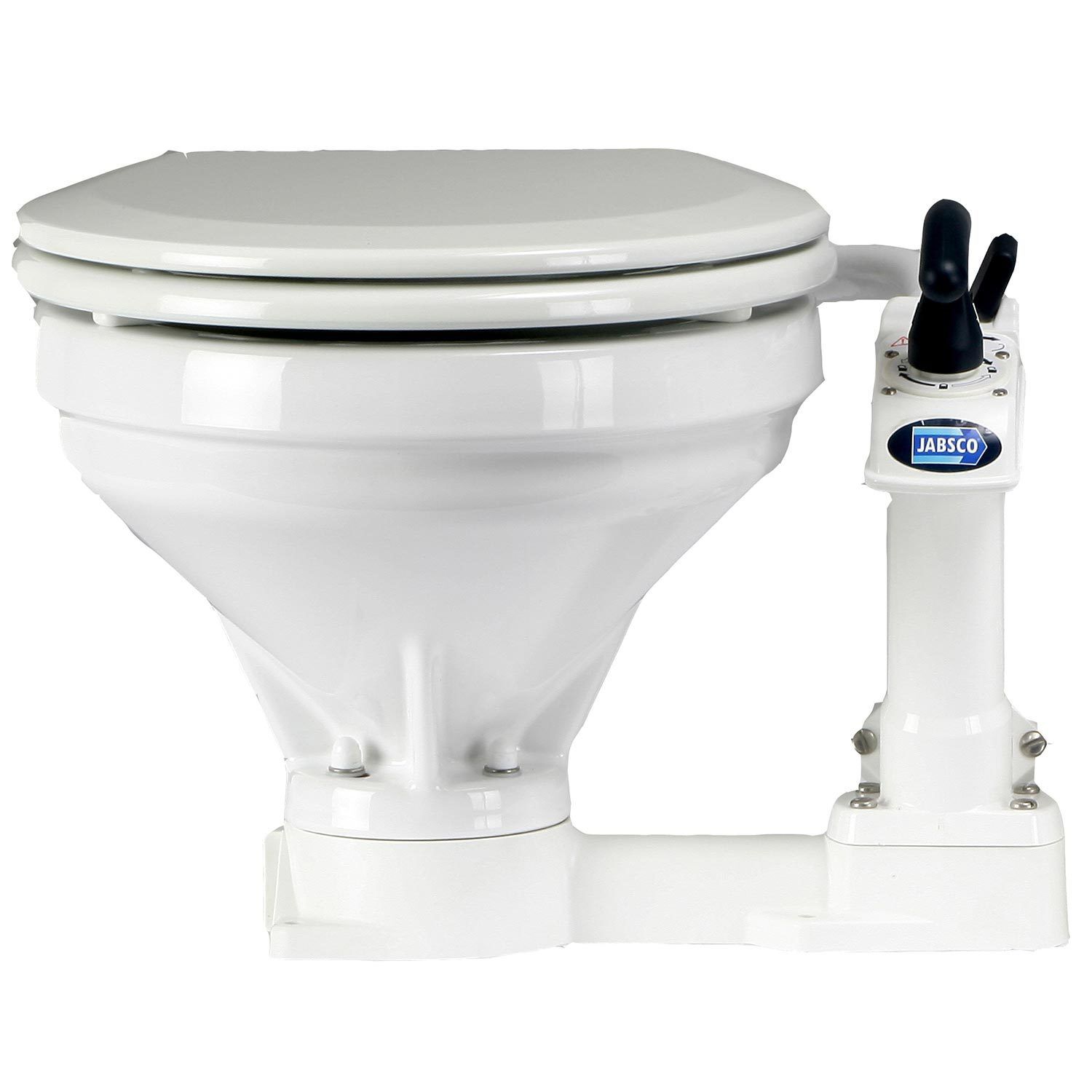 Jabsco 29090-5000 Manual Marine Toilet - Compact Bowl