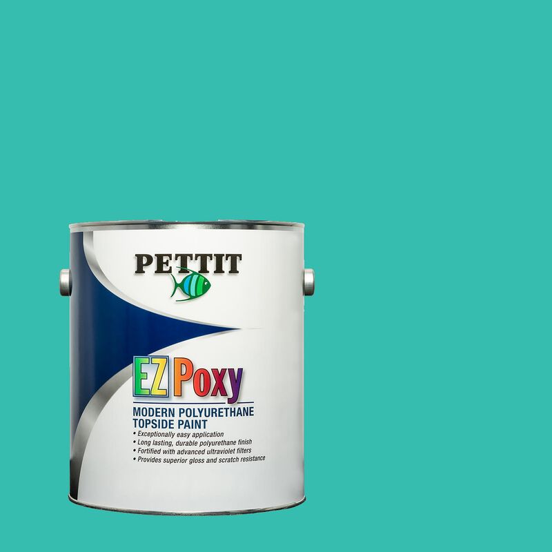 PETTIT PAINT EZPoxy Modern Polyurethane Topside Paint, Seafoam Green