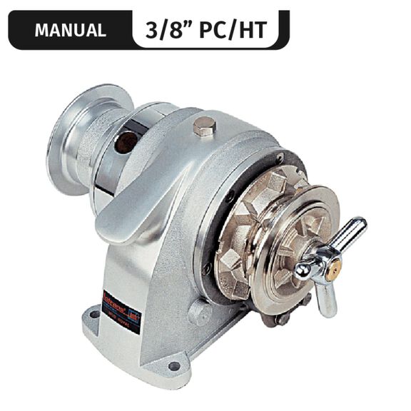 Lofrans Royal Horizontal Manual Windlass with Gypsy+Drum, 3/8" PC (Proof Coil) image number 0