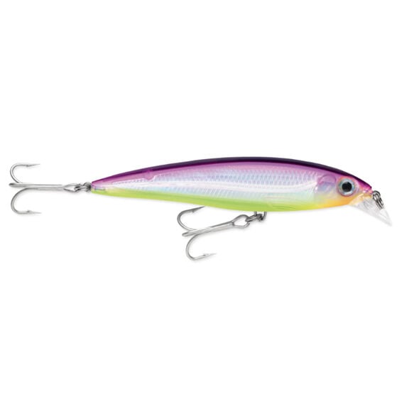 4 3/4" X-Rap&reg; Saltwater Fishing Lure, Purple Chartreuse image number 0