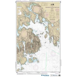 Maptech&reg; Recreational Waterproof Chart - Frenchman Bay and Mount Desert lsland