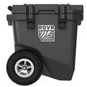 RollR 30 Quart Wheeled Hard Cooler with Telescopic Handle, Granite image number 0