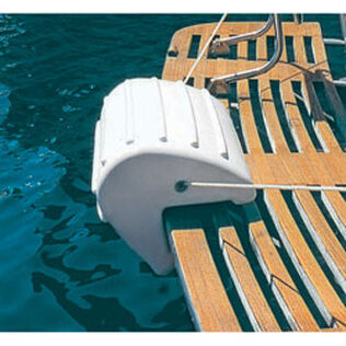 10" X 22" Transom Fender, White