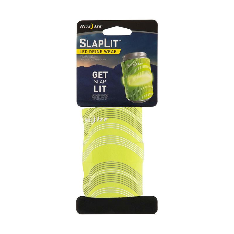 SlapLit™ LED Drink Wrap, Green image number 0